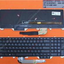 Dell Alienware 17 R4 (2016) Series BLACK (Full Colorful Backlit,WIN8) US PK131QB2A00 Laptop Keyboard (OEM-B)