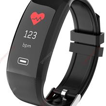 X4
 heart rate bracelet，Blood pressure and heart rate monitoring，Motion tracking，Bluetooth Selfie，12 languages，black Smart Wear X4 HEART RATE BRACELET