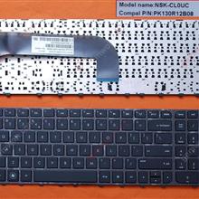 HP M6-1000 GLOSSY FRAME BLACK US PK130U92B15 9Z.N8MUC.20E CL2UC Laptop Keyboard (OEM-B)
