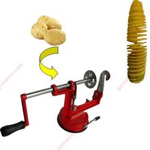 Outdoor Camping Potato Chip Apparatus,Picnic Utility Gadget,Red Camping & Hiking FBH-44
