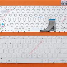 SAMSUNG NP530U3B NP530U3C 535U3C WHITE(For Win8) US N/A Laptop Keyboard (OEM-B)