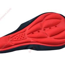 Outdoor Mountain Bike Seat Cushion, Multicolour 3D Saddles，Red Cycling N/A