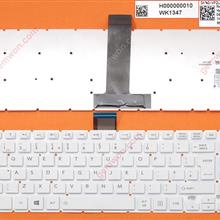 Toshiba L40-B WHITE(Without FRAME, Win8) UK N/A Laptop Keyboard (OEM-B)