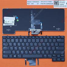 DELL E6430U BLACK FRAME BLACK(Backlit,with point stirt,For Win8) US N/A Laptop Keyboard (OEM-B)