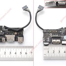 For Apple MacBook Air A1466 DC Jack 2013 2014 2015 USB Power Audio Board 820-3455-A （Disassembly，new 80%） DC Jack/Cord APPLE