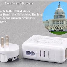 output 5v-2.1A , 4 USB ,Combination charge,Power shell conversion,US ,white Charger & Data Cable N/A