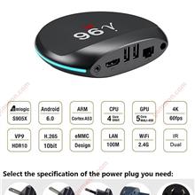 High Quality Android TV Box s905 3D 4K RK3229 Set Top Box 1GB 8GB kodi 16.1 smart tv box Smart TV Box I96