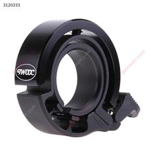 Outdoor Cycling Bike Small Invisibility Bell，Bicycle Loud Voice Trumpet Accessory，Black Cycling T-1001