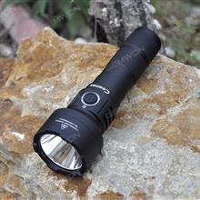 Outdoor super bright flashlight, L2 10W high-power rechargeable flashlight 18650 lithium battery sustainable use of USB fast charge, five dimming camping, safe, emergency use Camping & Hiking L2