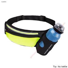Outdoor Cycling Multi-fonction Sport Waist Bag,Running Closed-fit Water Bottle Pocket,Green Outdoor backpack HSK-133