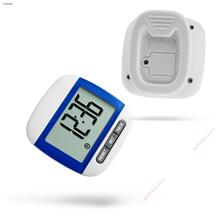 Outdoor Multi-fonction Big Screen Electronic Pedometer,Blue Cycling YGH-667