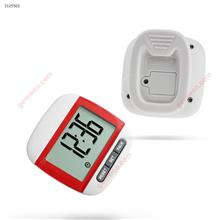 Outdoor Multi-fonction Big Screen Electronic Pedometer,Red Cycling YGH-667