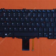 DELL Latitude 13 7380 E7380 BLACK (Backlit,Without Point stic,For Win8) US 9Z.NDCBC.A01 Laptop Keyboard (OEM-B)
