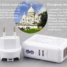 output 5v-2.1A , 4 USB ,Combination charge,Power shell conversion,EU ,white Charger & Data Cable N/A