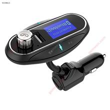 T12 360 Degree Rotatable Bluetooth Display Car Kit MP3 Music Player FM Transmitter Modulator 2.1A Dual USB Car Charger Car Appliances T12