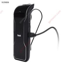 New Wireless Black Bluetooth Handsfree Car Kit Speakerphone Sun Visor Clip 10m Distance For iPhone Smartphones with Car Charger Car Appliances ZYB