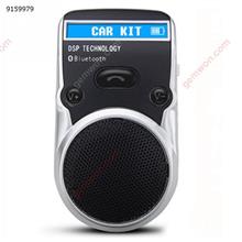Powered LCD Speaker Solar Bluetooth Wireless Handsfree Car Kit For Car Powered by Solar Energy or Car Charger Car Appliances FXP