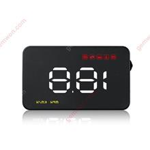 3.5 inch OBD2 Car Windshield HUD Head Up Display with Speed Fatigue Warning RPM MPH Fuel Consumption Car Appliances A1000