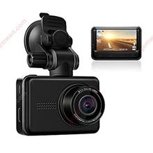 Car Dash Cam 140° Wide Angle  Sony Sensor FHD 1080p 4-Lanes Wide Angle 2.45’’ IPS Dashboard Camera Recorder with 2-Port Charger WDR Night Vision G-Sensor Parking Monitor Car Appliances Q1
