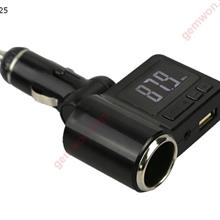New car navigation PA MP3 USB interface charging Aux interface car MP3FM transmitter with mouthpiece Car Appliances T728