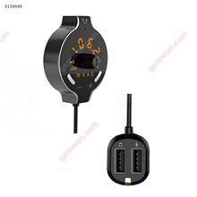 Wireless Car Bluetooth FM Transmitter Car Kit Hands-free Calling MP3 Player Battery Voltage Display Support Dual USB Charge AUX Car Appliances Q8S