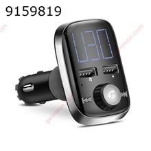 Rotatable Bluetooth Car Kit Music Player FM Transmitter Modulator Large Display MP3 Player with 3.4A Dual USB Charge Car Appliances BT74
