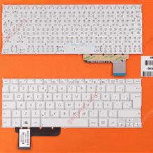ASUS X202E S200 WHITE(Compatible with X201E,Without FRAME,without foil,For Win8) BR N/A Laptop Keyboard (OEM-B)