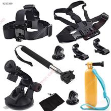 10 In 1 Sports Action Camera Accessories Kit Mount for Gopro HERO 5 4 3+ SJCAM SJ4000 EKEN H9 Waterproof Video Camera Set Camera N/A