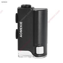 LED Zoom 60X-100X Pocket Microscope Magnifier for Cellphone UV Currency Detectting Biology Jewelry Appraisal Microscope Repair Tools 7751W