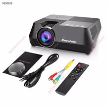 GT-S8 800*480 Portable Multimedia LCD Projector With HDMI USB VGA AV TF Interfaces Support 720P For Home Cinema Theater Projector GT-S8