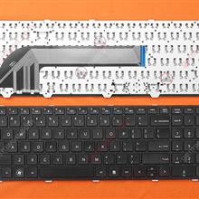 HP 4540S 4545S BLACK FRAME BLACK OEM US N/A Laptop Keyboard (OEM-A)
