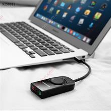 Ugreen USB Sound Card External Audio Card 3.5mm USB Adapter USB to Earphone Headphone Audio Interface for Computer Sound Card Charger & Data Cable CM129