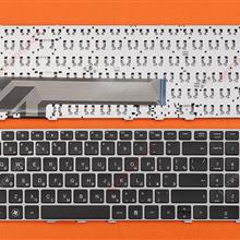 HP Probook 4535S 4530S 4730S SILVER FRAME BLACK OEM RU N/A Laptop Keyboard (OEM-A)