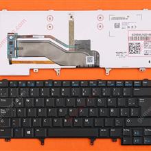 DELL Latitude E6420 E5420 E6220 E6320 E6430 BLACK(With Point stick,BLUE Printing,Backlit,WIN8) LA N/A Laptop Keyboard (OEM-A)