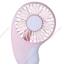Small Personal Mini Fan Portable 2-Speed Handheld Cooling Fan USB Rechargeable Battery for Women Kids Home Office Outdoor Travel Camping (Pink) Camping & Hiking G42501