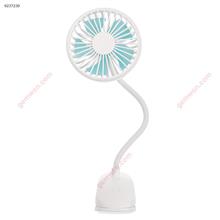 Portable Flexible Neck Mini Clip Fan, Desktop Cooling Fan Personal Fan with Adjustable Speed, Suitable for Home, Dormitory, Office (White) Camping & Hiking G41904