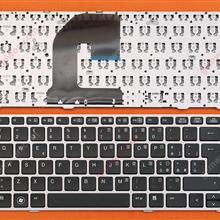 HP EliteBook 8460P SILVER FRAME BLACK (Without Point stick,oem) IT N/A Laptop Keyboard (OEM-A)
