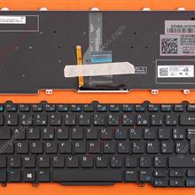 DELL Latitude E9250 BLACK (Backlit,For Win8) FR N/A Laptop Keyboard (OEM-B)