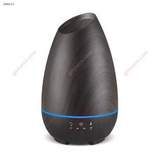 InnoGear 2018 500ml Aromatherapy Essential Oil Diffuser Wood Grain Aroma Diffusers Cool Mist Humidmifier with Touch Control Timer Adjustable Mist 7 Color Changing Night Lights Waterless Auto Shut-off(UK) Iron art YM-02