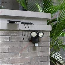 22LED Solar Powered PIR Motion Sensor Light Outdoor Emergency Security Spotlight Solar Wall Lamp black Decorative light A56
