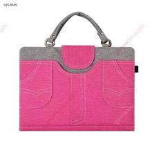 IPAD MINI1/2/3/4 cowboy handbag stents Leather Bag Satchel,pink Case IPAD MINI  1/2/3/4 cowboy