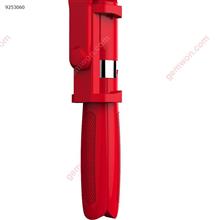L01 mobile phone horizontal and vertical shot one live support Bluetooth tripod self-timer，red Other L01