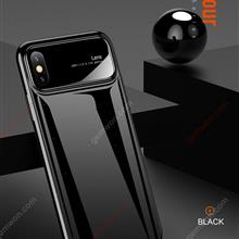 iphoneX plus Glass mirror phone shell，Support wireless charging，With the charge，black Case IPHONEX PLUS GLASS MIRROR PHONE SHELL