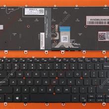 DELL XPS 9365 2 IN 1 BLACK (Backlit,Without FRAME,For Win8) US PK131QS1A01 0K0P6H Laptop Keyboard (OEM-B)