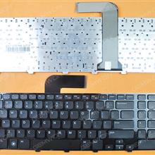 DELL NEW Inspiron 17R N7110 GLOSSY FRAME BLACK US N700OUS Laptop Keyboard (OEM-B)