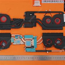 MSI GS73VR Red Blades(CPU + GPU Fan With Heatsink) Laptop Fan BS5005HS-U2L1 BS5005HS-U2F1