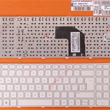HP G6-2000 WHITE FRAME WHITE SP N/A Laptop Keyboard (OEM-B)