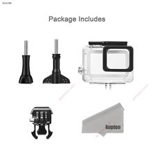 GoPro Hero (2018)/6/5 Black Waterproof Case Diving Protective Housing Shell 45m with Bracket Accessories for Go Pro Hero Hero6 Hero5 Action Camera Water sports equipment N/A