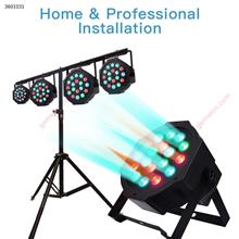 18 LED RGB 24W Par Stage Lights by DMX512 Music-activated(Sound Activated) for Wedding Show Club Bar Decoration Decorative light XPD18