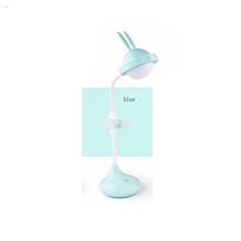 Rechargeable USB Fan desk lamp, two in one，blue Other N/A